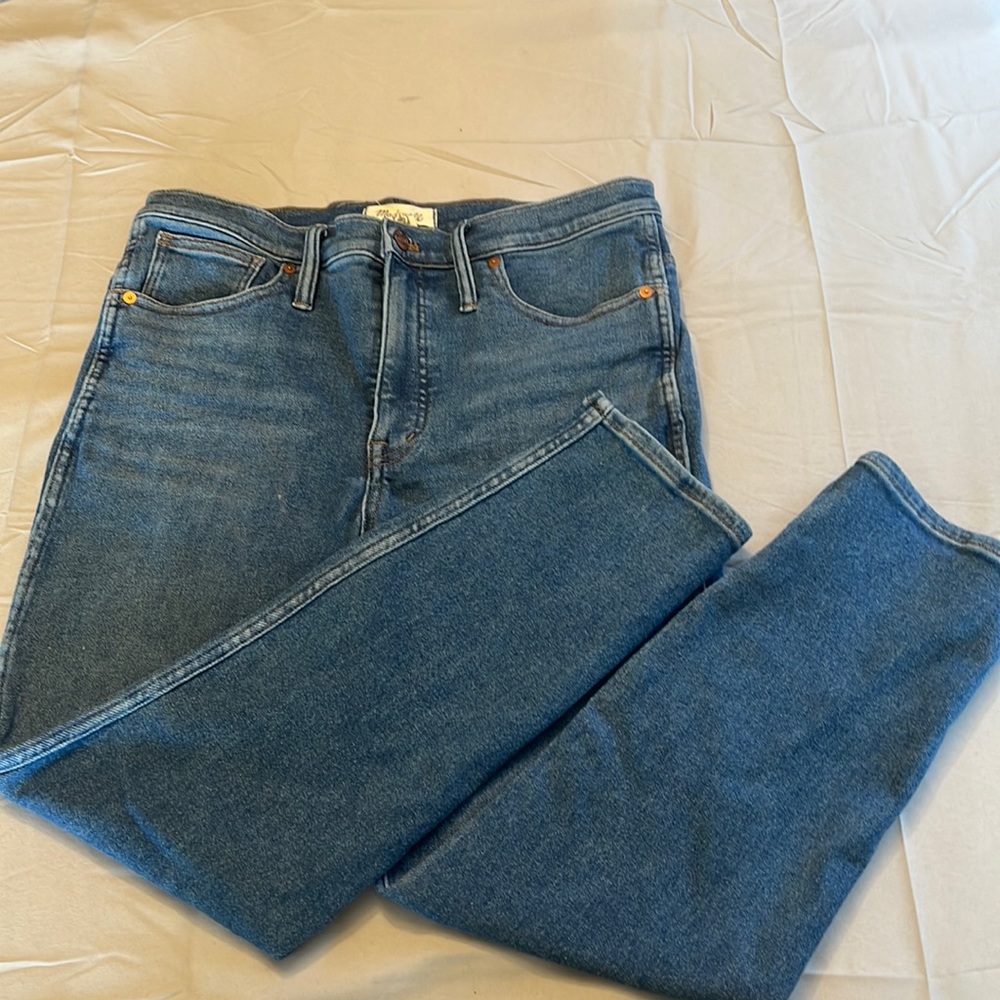 Madewell stovepipe jeans